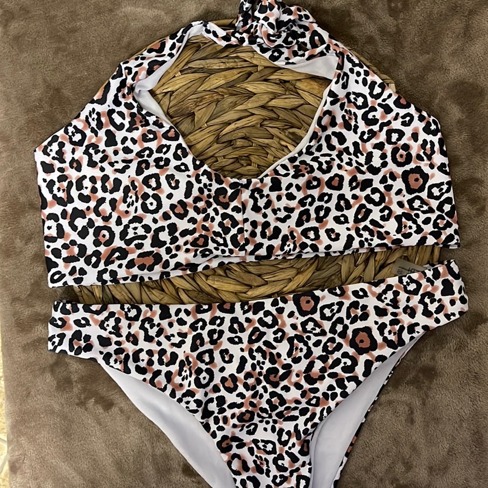Womens bikini top and bottom set